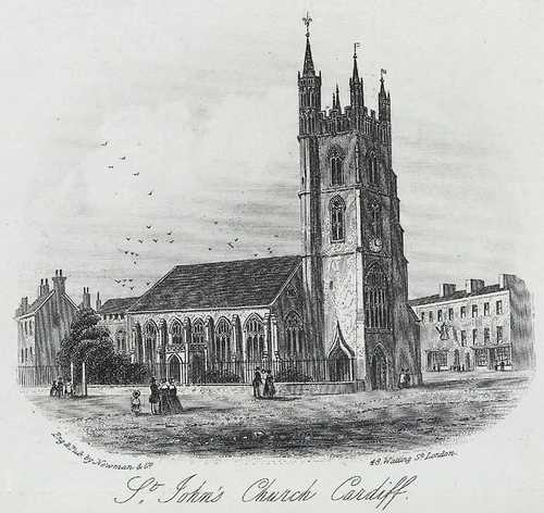 Iglesia de Saint John, Cardiff.