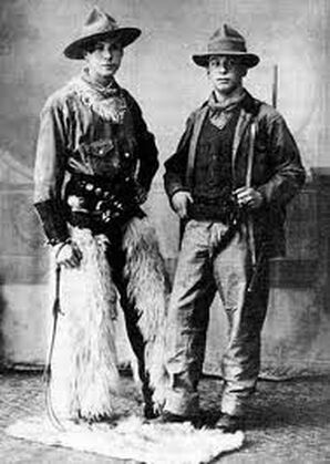 Vaqueros del Viejo Oeste foto real